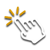 click icon with yellow click